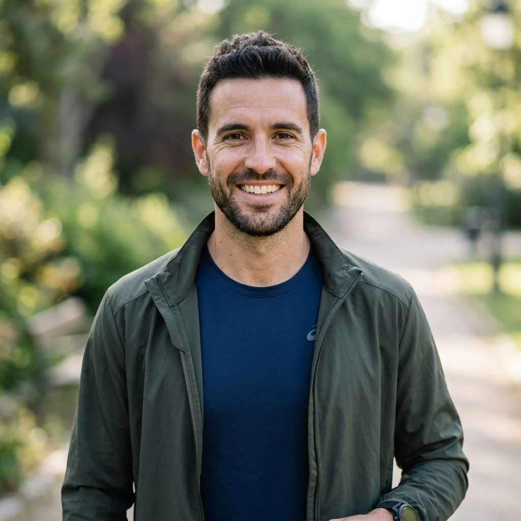 Retrato de Raphaël Berthelot, especialista en deporte y actividad física de Bienestar y Sonrisas